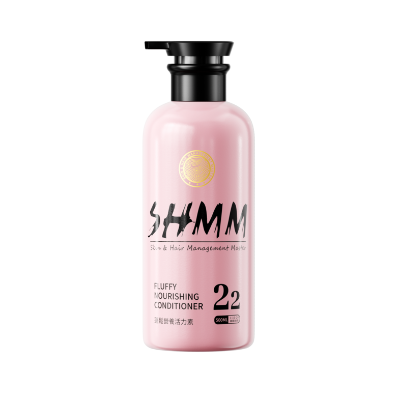 SHMM Fluffy Nourishing Conditioner, 500ml - atjaunojošs un barojošs kondicionieris apjomīgiem un dubultiem apmatojuma tipiem